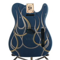 Telecaster Custom Painted Body Painted - Blue Flame