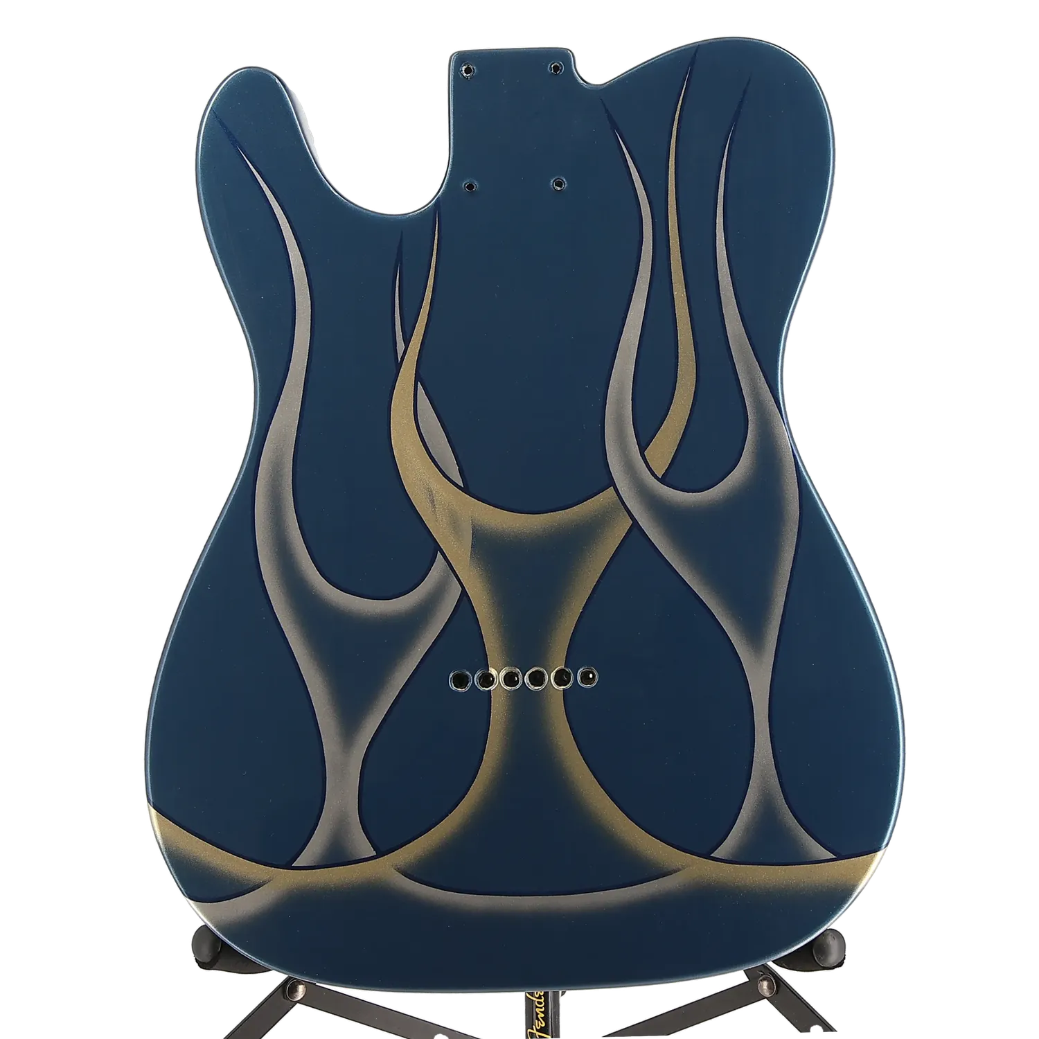 Telecaster Custom Painted Body Painted - Blue Flame