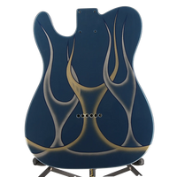 Telecaster Custom Painted Body Painted - Blue Flame