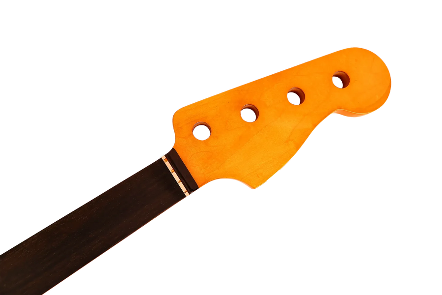 USA Fretless Precision Bass Neck w/ Ebony Fingerboard & Nitro Finish