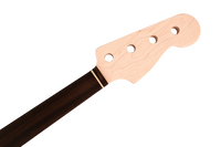 USA Fretless Precision Bass Neck w/ Ebony Fingerboard (Unfinished/Sanded)