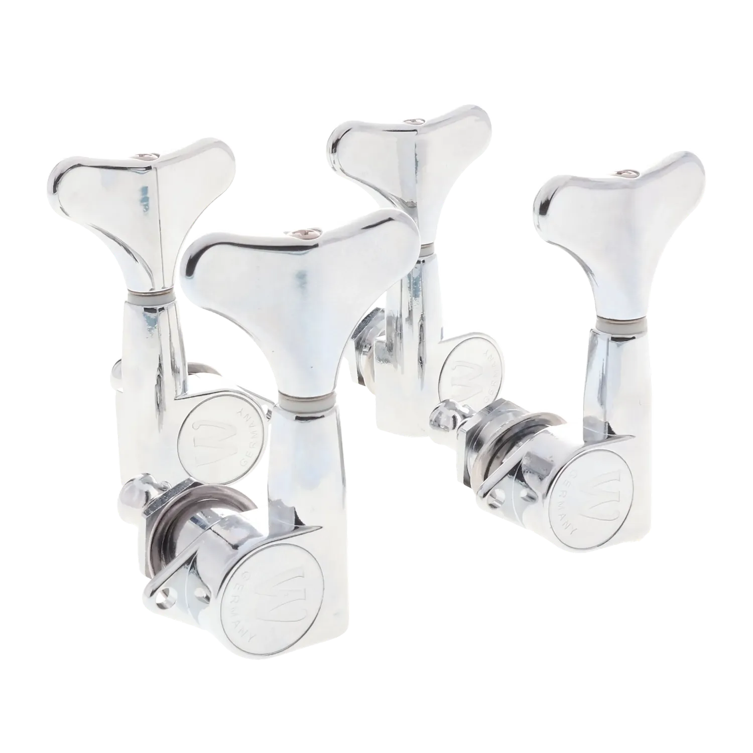 Warwick Bass Tuners - set of 4 - Chrome - Reclaimed