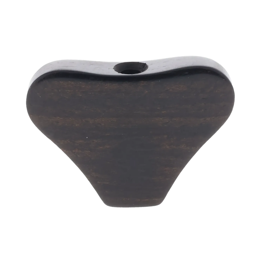 Warwick Wooden Peg for Warwick Machine Heads - Ebony (with Nickel Screw) - Reclaimed
