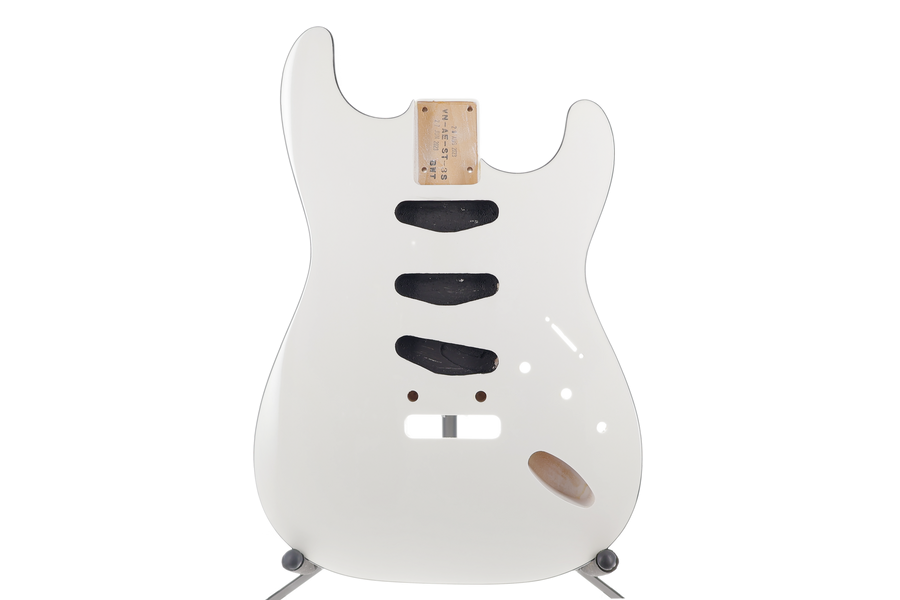 Aerodyne Special Stratocaster Body - Bright White - Reclaimed