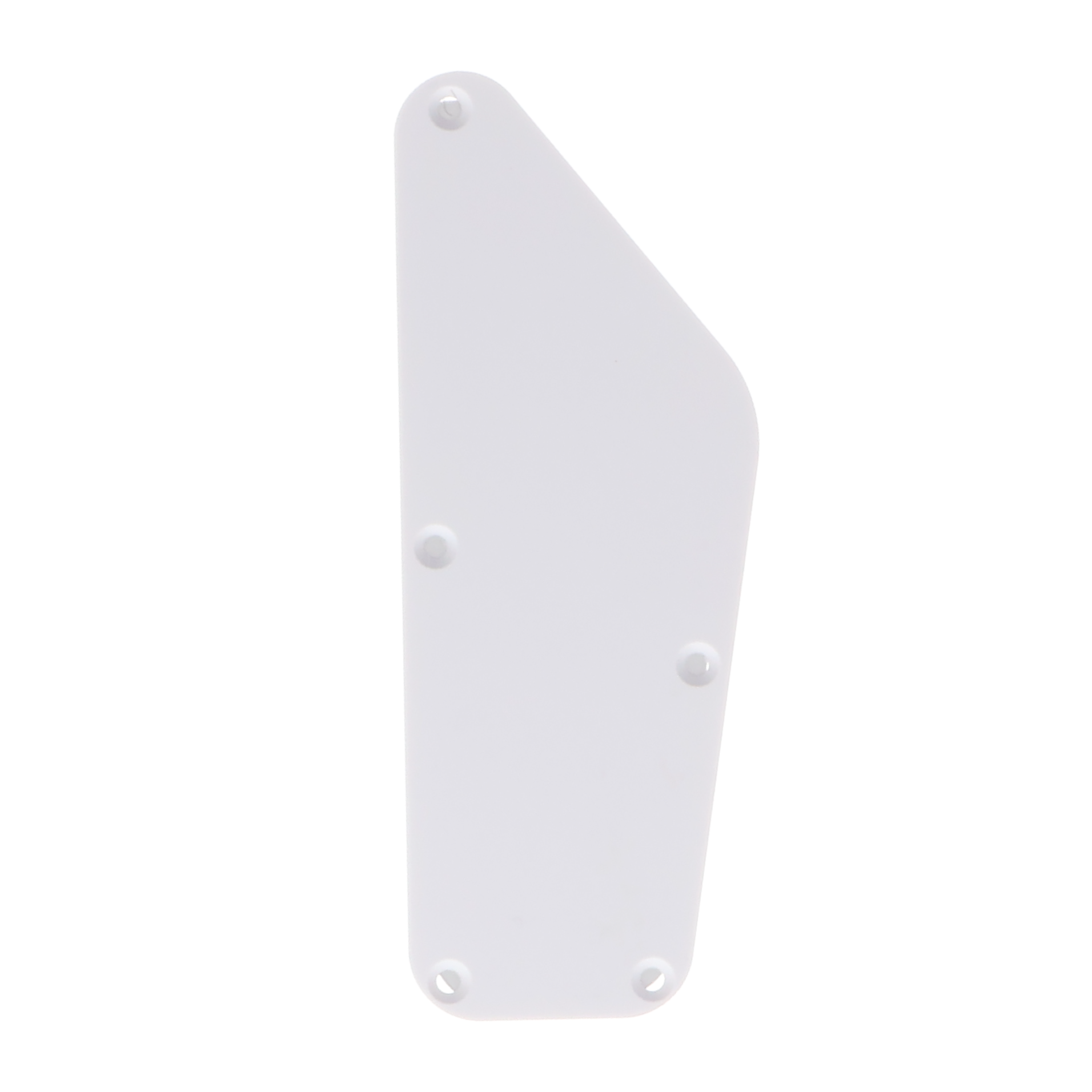 Aerodyne P Bass Control Cover Single Ply - White - Reclaimed