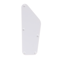 Aerodyne P Bass Control Cover Single Ply - White - Reclaimed